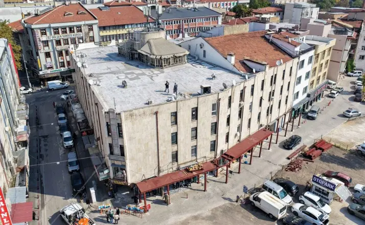 Konya’nın Tarihi Rampalı Çarşısında Yenileme Çalışmaları Başladı