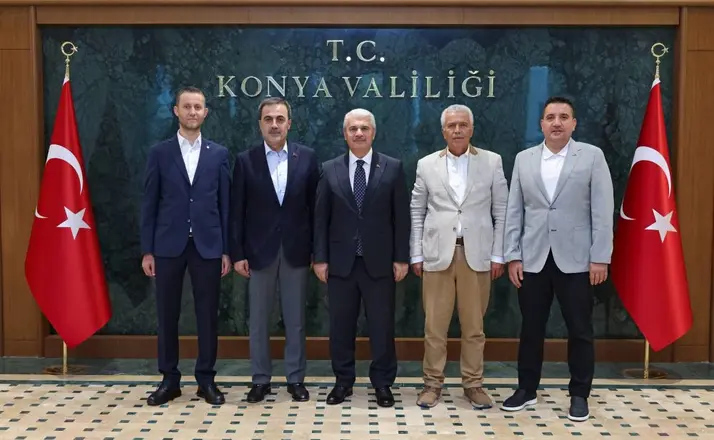 KTO Başkanı Selçuk Öztürk’ten Vali İbrahim Akın’a Yeni Valilik Binası Ziyareti