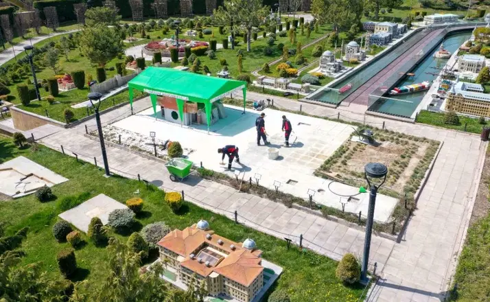 Meram’da Yeşil Alanlar Yaza Hazır