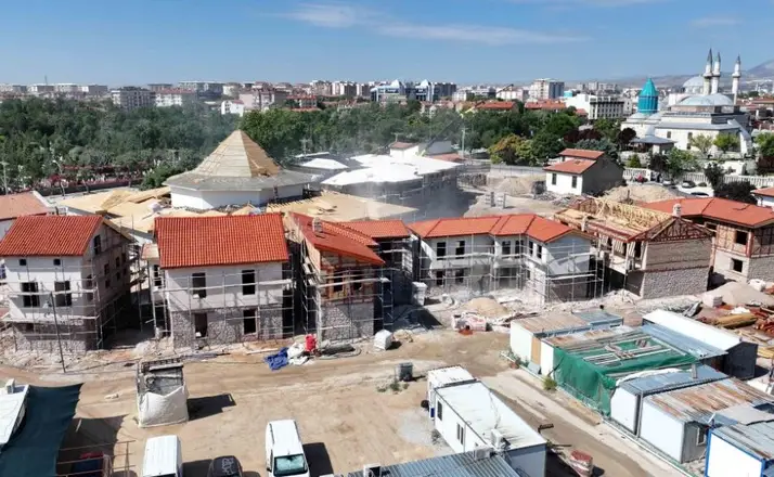 Mevlana Türbesi Çevresinde Tarihi Kimlik Yeniden İnşa Ediliyor