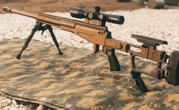 MKE’den yüksek teknoloji atağı! İşte MKE-408 keskin nişancı tüfeği!