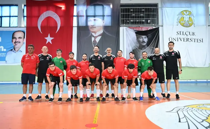 Özel Sporcuların Dünya Kupası Yolundaki Kamp Merkezi Yine Konya Oldu