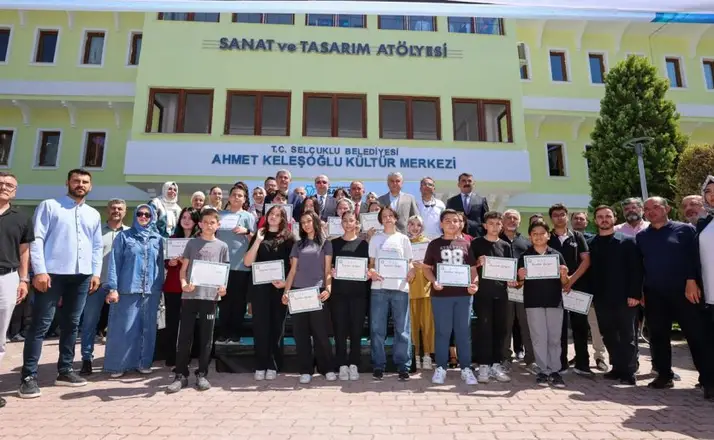 Selçuklu’da Yıl Sonu Sergisi Tamamlandı