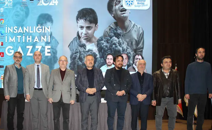 TYB Konya Şubesi “İnsanlığın İmtihanı Gazze” Paneli Düzenledi 