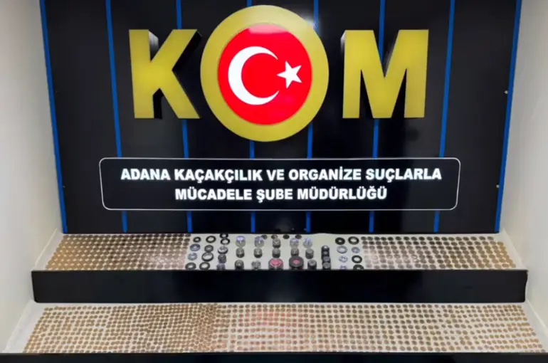 Adana merkezli 4️ ilde "Piyasaya Sahte Altın Sürmeye Çalışan" şahıslara operasyon!