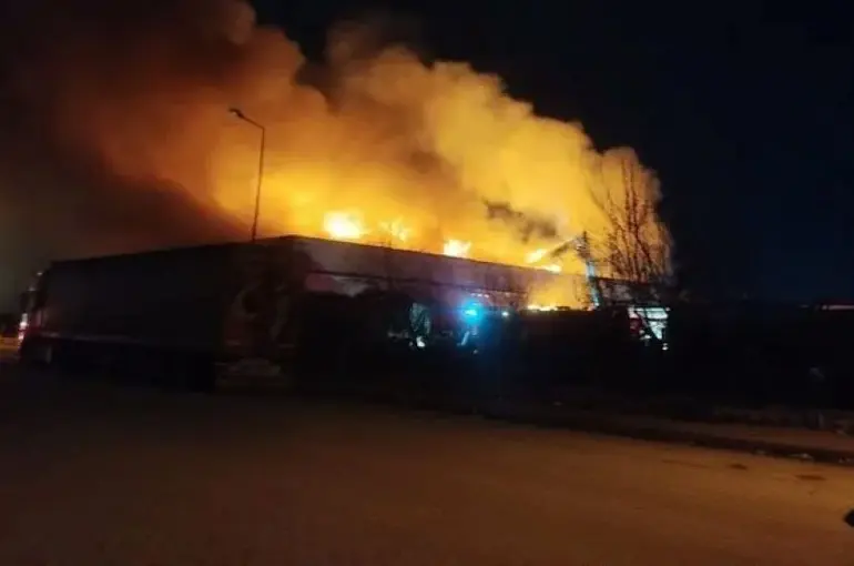 Afyonkarahisar'da Fabrika Yangını!