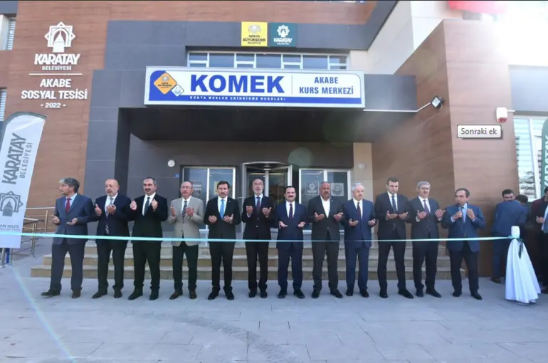 AKABE SOSYAL TESİSİ HİZMETE AÇILDI