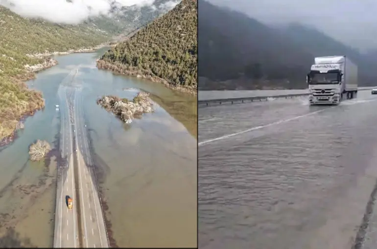 Antalya–Beyşehir Yolunda 70 Yılın En Yüksek Su Seviyesi: Güzergâh Geçici Olarak Ulaşıma Kapatıldı