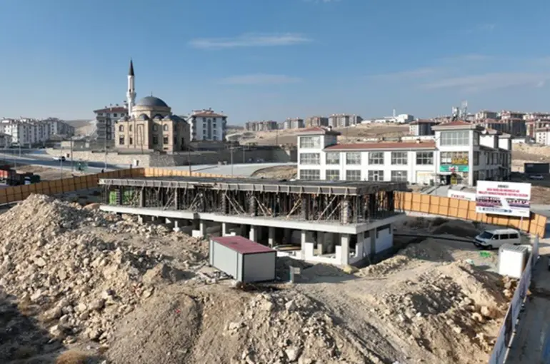  Ardıçlı Sağlık ve Sosyal Tesisi’nin yapımı sürüyor