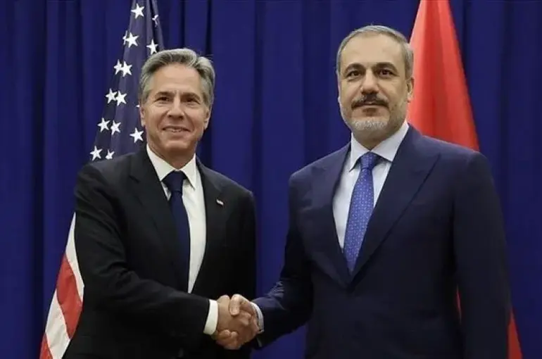 Bakan Fidan, ABD'li Bakan Blinken ile Görüştü 