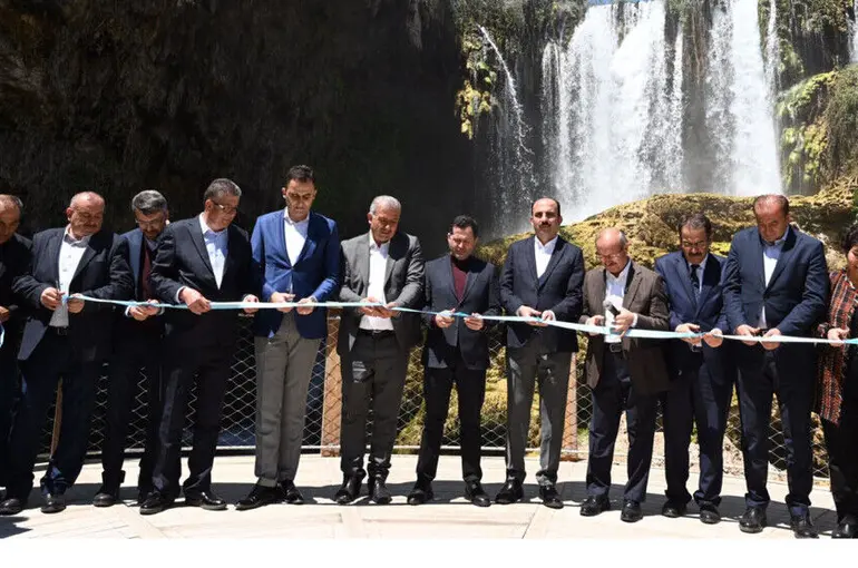 Başkan Altay Hadim Yerköprü Şelalesi Çevre Düzenlenmesinin Açılışını Yaptı 