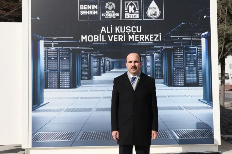 Başkan Altay KOSKİ Mobil Veri Merkezini İnceledi