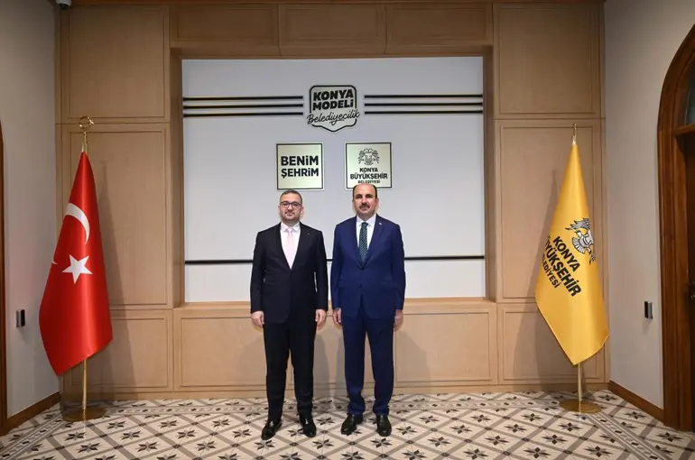 Başkan Altay, TCMB Başkanı Karahan’ı Konya’da Ağırladı