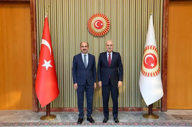 Başkan Altay’dan TBMM Başkanı Numan Kurtulmuş’a Ziyaret