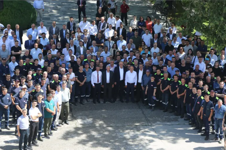 Başkan Erkoyuncu Çalışanlarla Bayramlaştı!