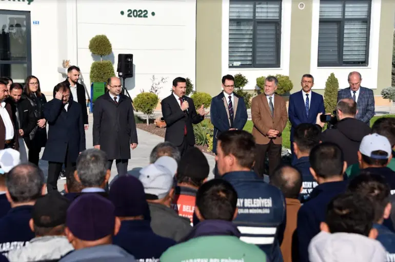 Başkan Hasan Kılca, Çalışma Arkadaşlarıyla Bayramlaştı