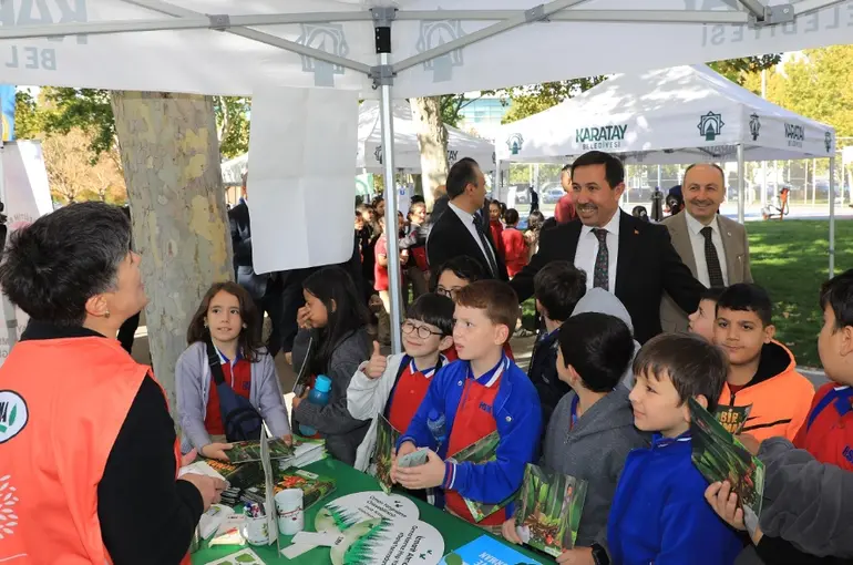 Başkan Hasan Kılca Öğrencilerle Birlikte Doğaya Nefes Oldu