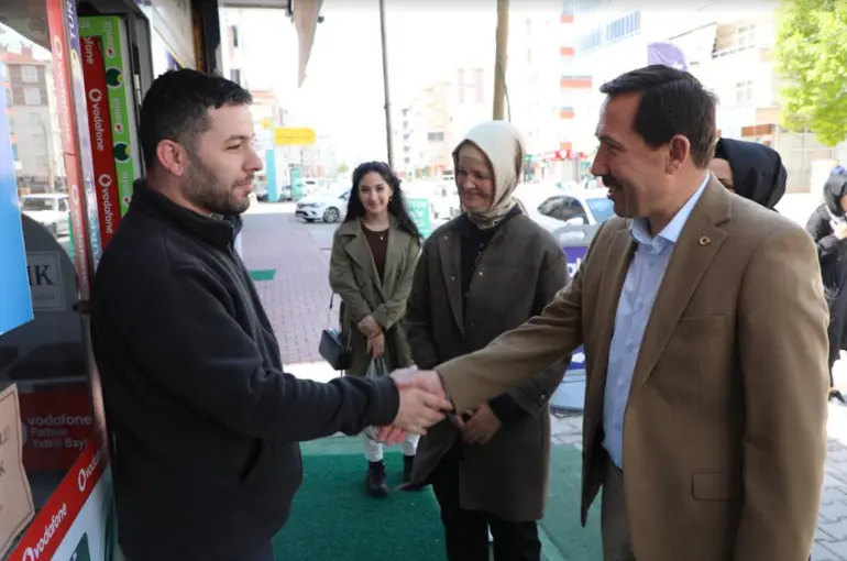 Başkan Hasan Kılca’dan Karatay Esnafına 14 Mayıs Teşekkürü