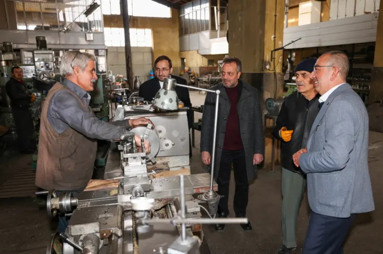 Başkan Kavuş, Meram Sanayi Esnafıyla Buluştu