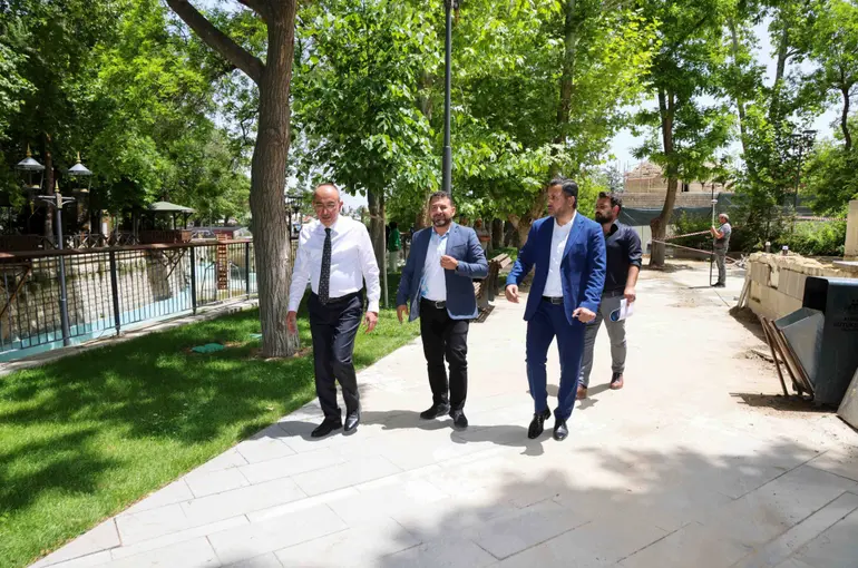 Başkan Kavuş:Meram Çay Bahçesi ile Maziyi Yad Edeceğiz 