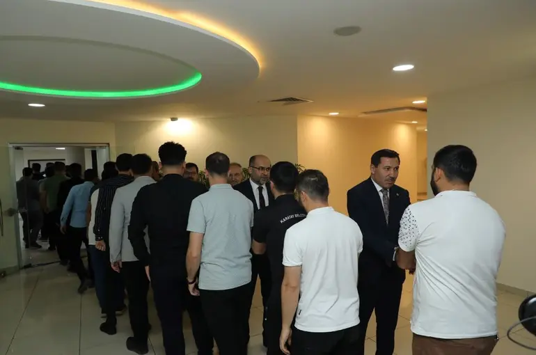 Başkan Kılca Mesai Arkadaşlarıyla Bayramlaştı!