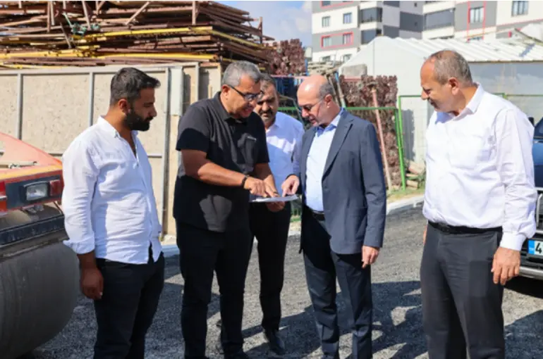 Başkan Pekyatırmacı Asfalt Çalışmalarını İnceledi