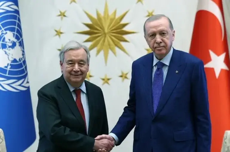 Cumhurbaşkanı Erdoğan, BM Genel Sekreteri Guterres ile Görüştü