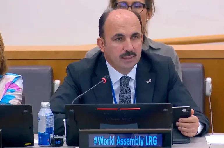 Dünya Belediyeler Birliği Başkanı Altay Birleşmiş Milletler ’de Konuştu!