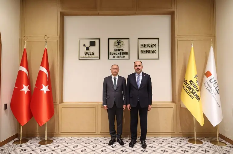 Efkan Âlâ’dan Başkan Altay’a Ziyaret: Konya’nın Geleceği Masaya Yatırıldı
