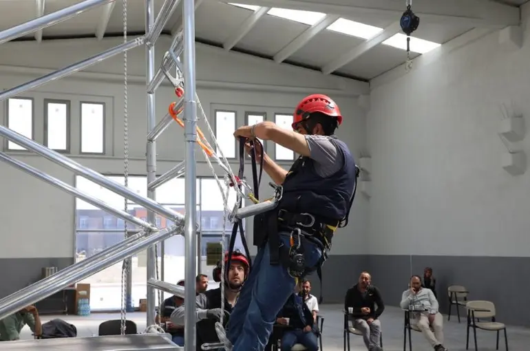 Karatay Belediyesi Personeline Yüksekte Çalışma Eğitimi Verildi!