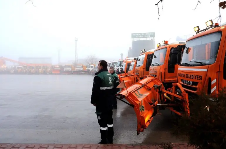 Karatay Belediyesi’nden Kış Mesaisi!