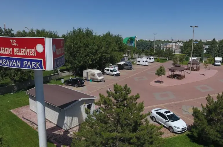Karatay Karavan Parkı Tatilcilerin Gözdesi