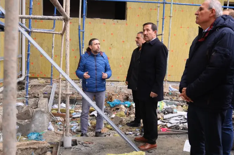  Karatay Spor Merkezi’nde İnşaat Hız Kesmiyor!