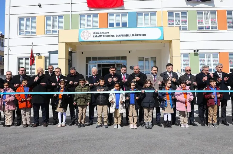 Karatay'da 24 Derslikli İlkokulu’nun Açılışı Gerçekleştirildi!