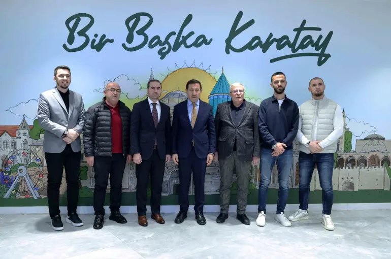 Karatay’da Balkan Buluşması: Studeniçan Belediyesi’nden Dostluk Ziyareti