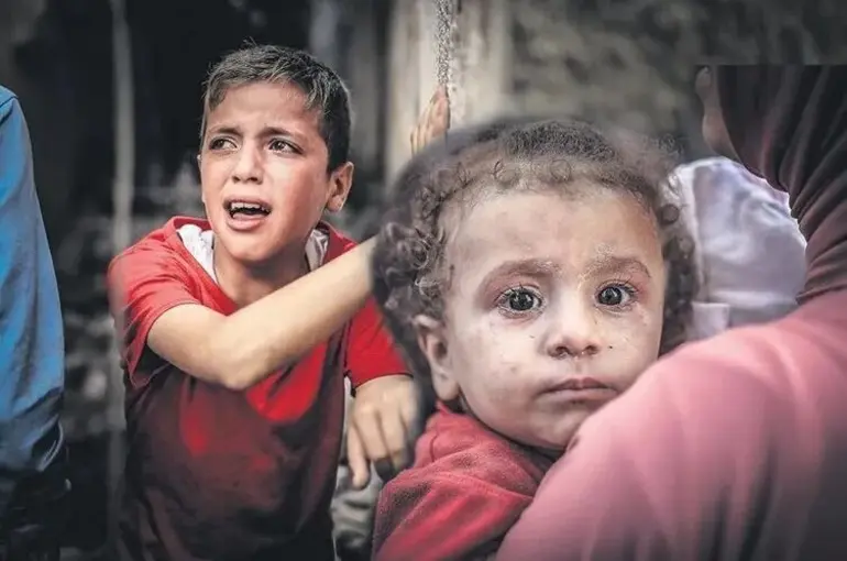 Katil İsrail'in yetim bıraktığı çocuklar insanlığın ölen vicdanına sesleniyor