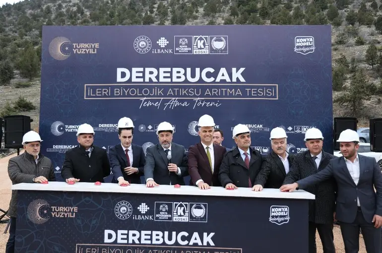 Konya Büyükşehir Derebucak’a Atık Su Arıtma Tesisi Kazandırıyor