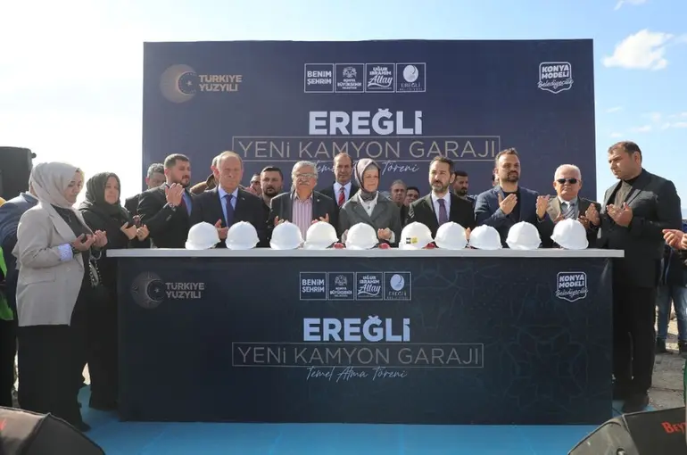 Konya Büyükşehir Ereğli’ye Kamyon Garajı Kazandırıyor