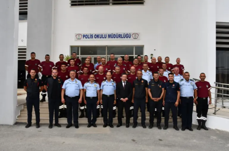 Konya Büyükşehir İtfaiyesi Kktc Genel Kuvvetler Komutanlığı İtfaiye Personeline Eğitim Verdi