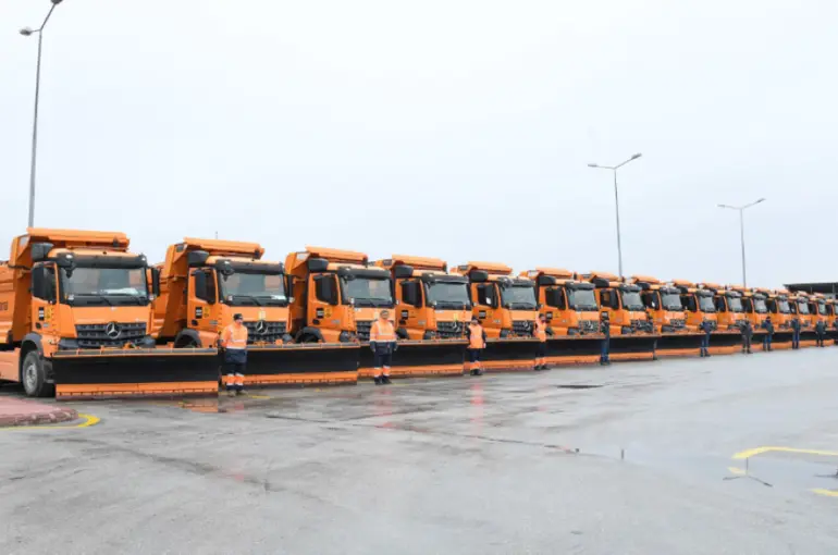 Konya Büyükşehir Kar Yağışı İçin 31 İlçede Göreve Hazır!