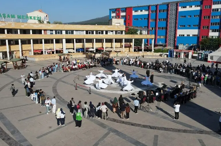 Konya Büyükşehir, Karabük Üniversitesi’nde Sema Mukabelesi İcra Etti