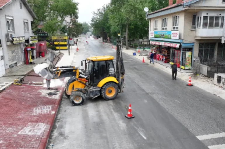 Konya Büyükşehir Malas Caddesi’nin Standardını Yükseltiyor!