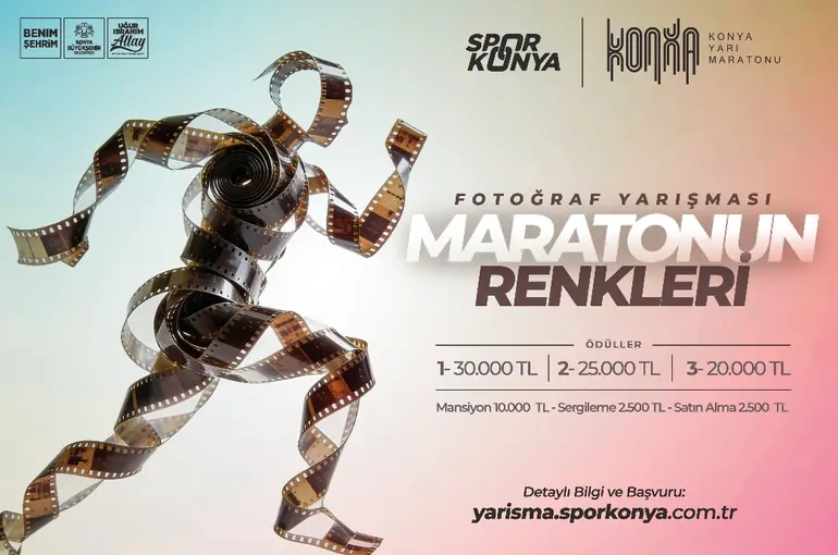 Konya Büyükşehir’den Maraton Coşkusunu Yansıtan Fotoğraf Yarışması