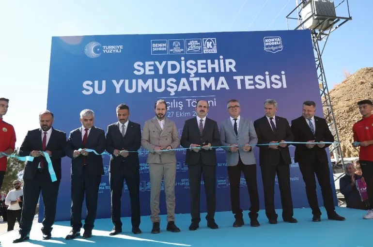 Konya Büyükşehir’den Seydişehir’e Kaliteli İçme Suyu Yatırımı