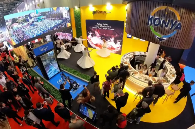 Konya Büyükşehir’e Turizm Fuarında “En Etkili Stant Tasarımı” Ödülü Verildi