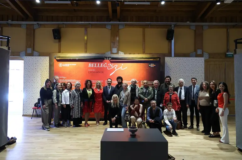 Konya Büyükşehir’in “Belleğin İzi: Neolitik Kent Çatalhöyük” Sergisi Açıldı