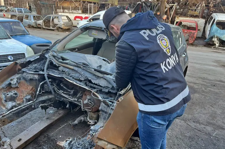 Konya Emniyeti’nden Dev Oto Hırsızlığı Operasyonu!
