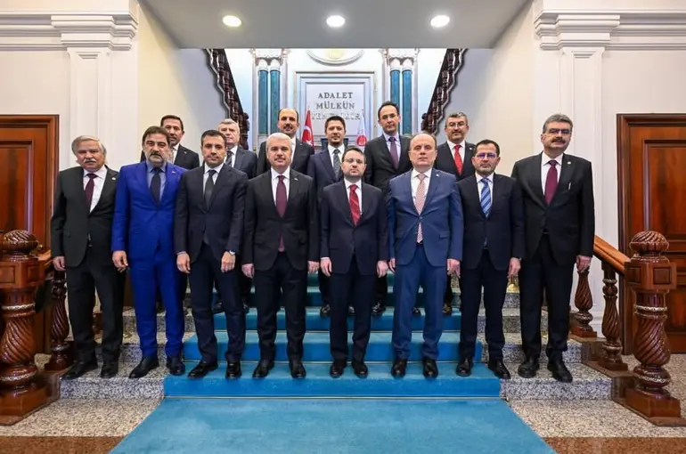 Konya Heyetinden Adalet Bakanı Gürlek’e Hayırlı Olsun Ziyareti