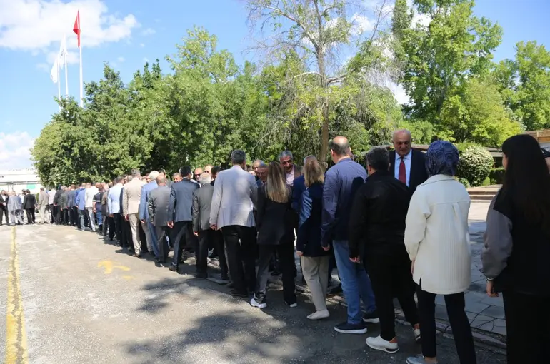 Konya Şeker’de Bayramlaşma Geleneği Devam Etti