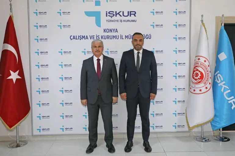 Konya Valisi Akın’dan İşkur’a Ziyaret
